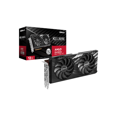 Karta graficzna Asrock Radeon RX 7700 XT Challenger OC 12GB GDDR6.