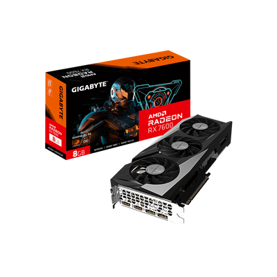 Karta graficzna Gigabyte Radeon RX 7600 Gaming OC 8GB GDDR6.
