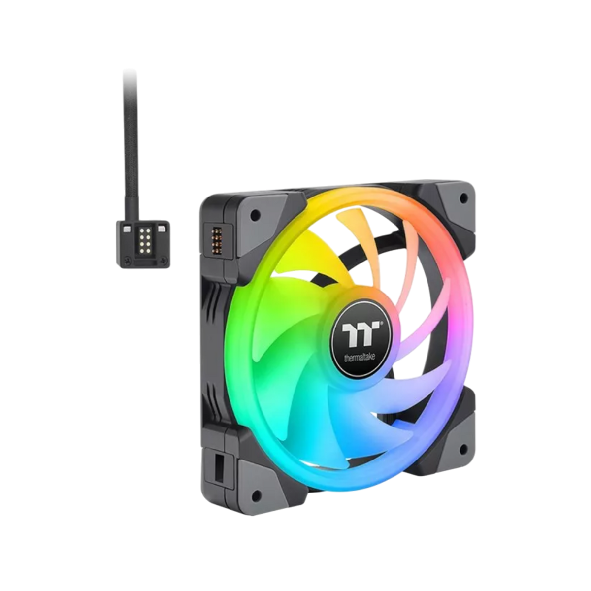Wentylator Thermaltake SWAFAN 14 RGB Magnetic Black (3 szt.).