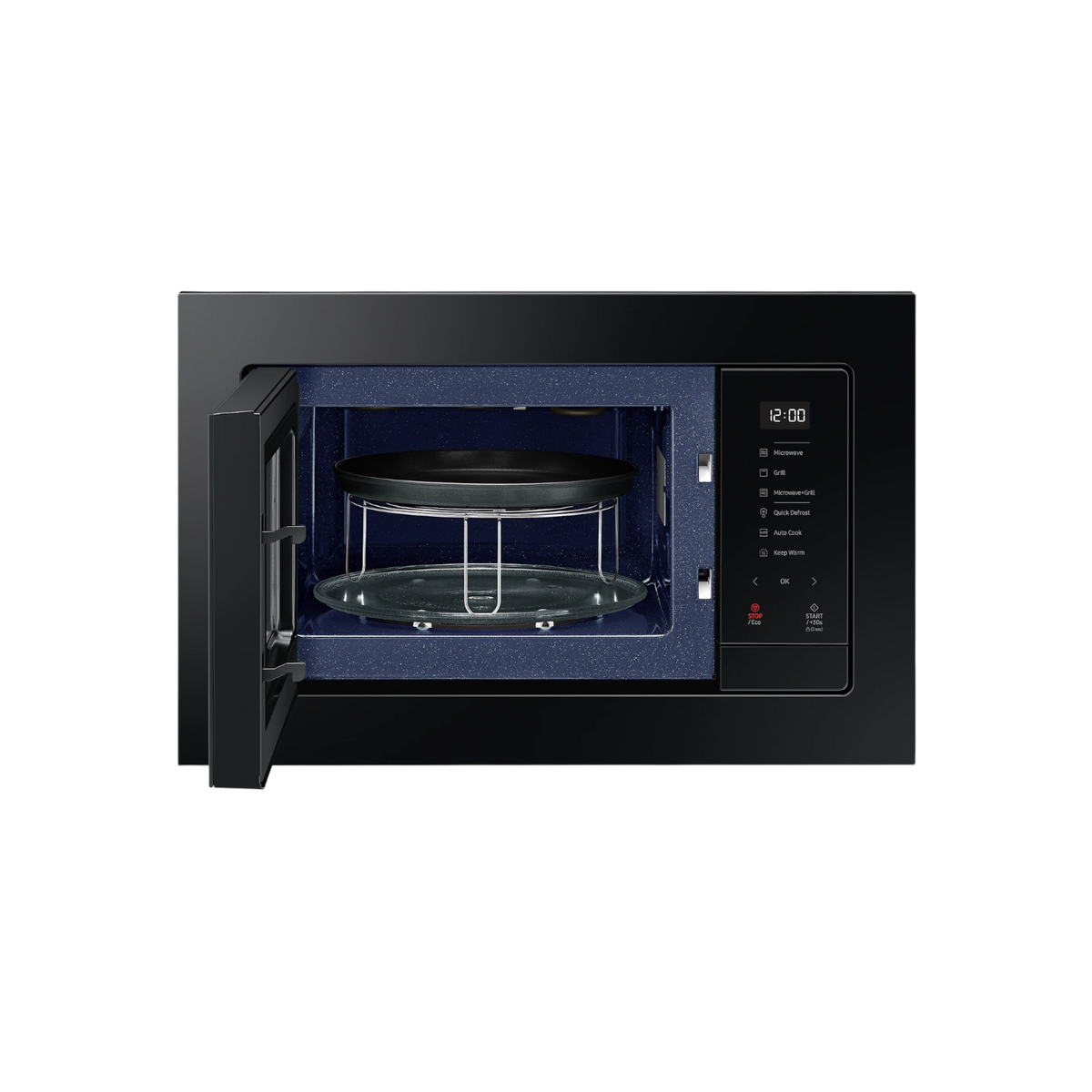 Kuchenka mikrofalowa do zabudowy Samsung MG23A7318CK Grill.
