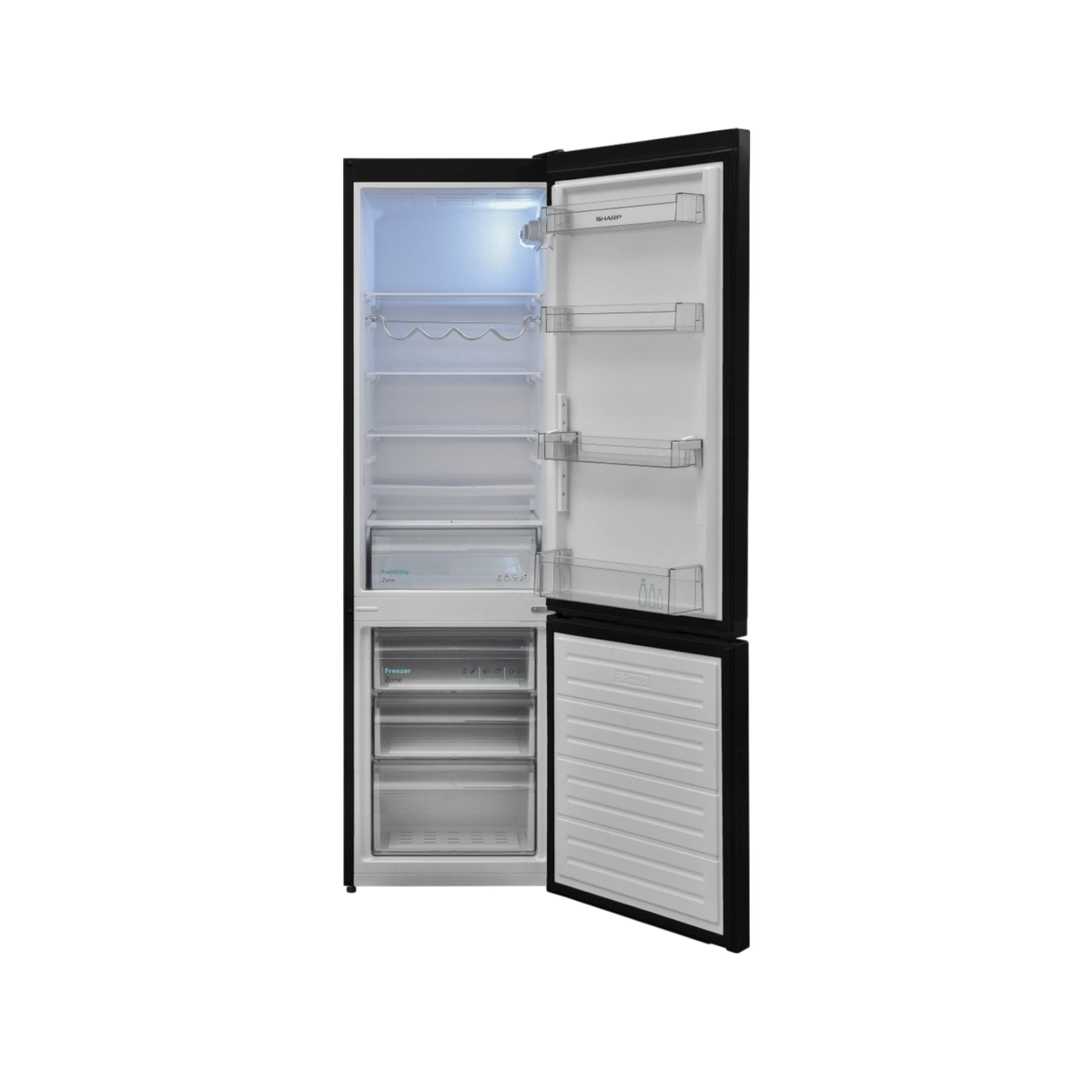 Lodówka wolnostojąca Sharp SJ-FBB05DTXKE 180cm.