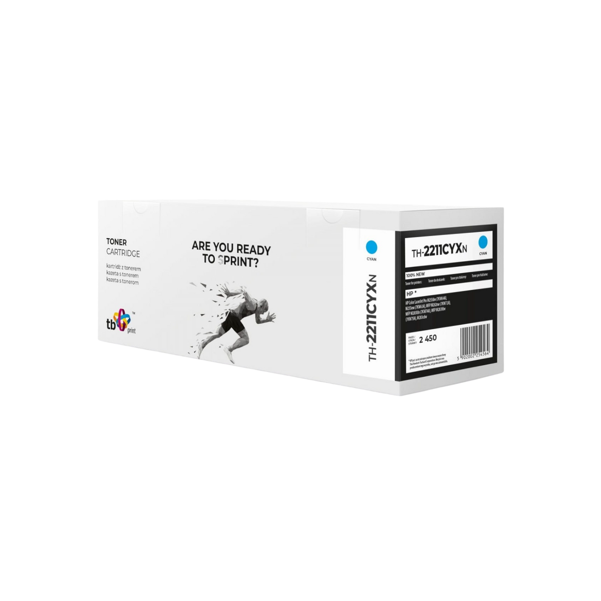 Toner TB Print do drukarki HP Color LJ Pro M255 W2211X TH-2211CYXN Błękitny (Cyan) 2.45K.