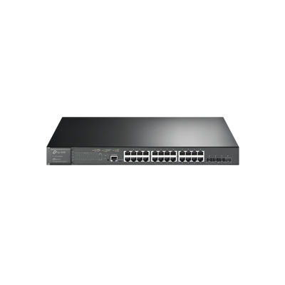 Switch zarządzalny TP-LINK Omada TL-SG3428XMP L2+ JetStream 24xGbE Poe+ 4xSFP+.