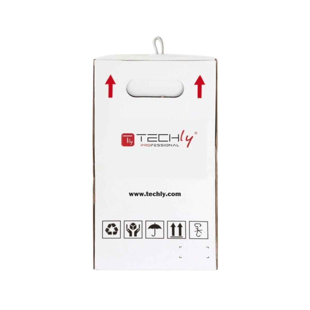 Kabel sieciowy skrętka Techly F/UTP Kat.5e Zewnętrzny Drut CCA 305m Czarny.