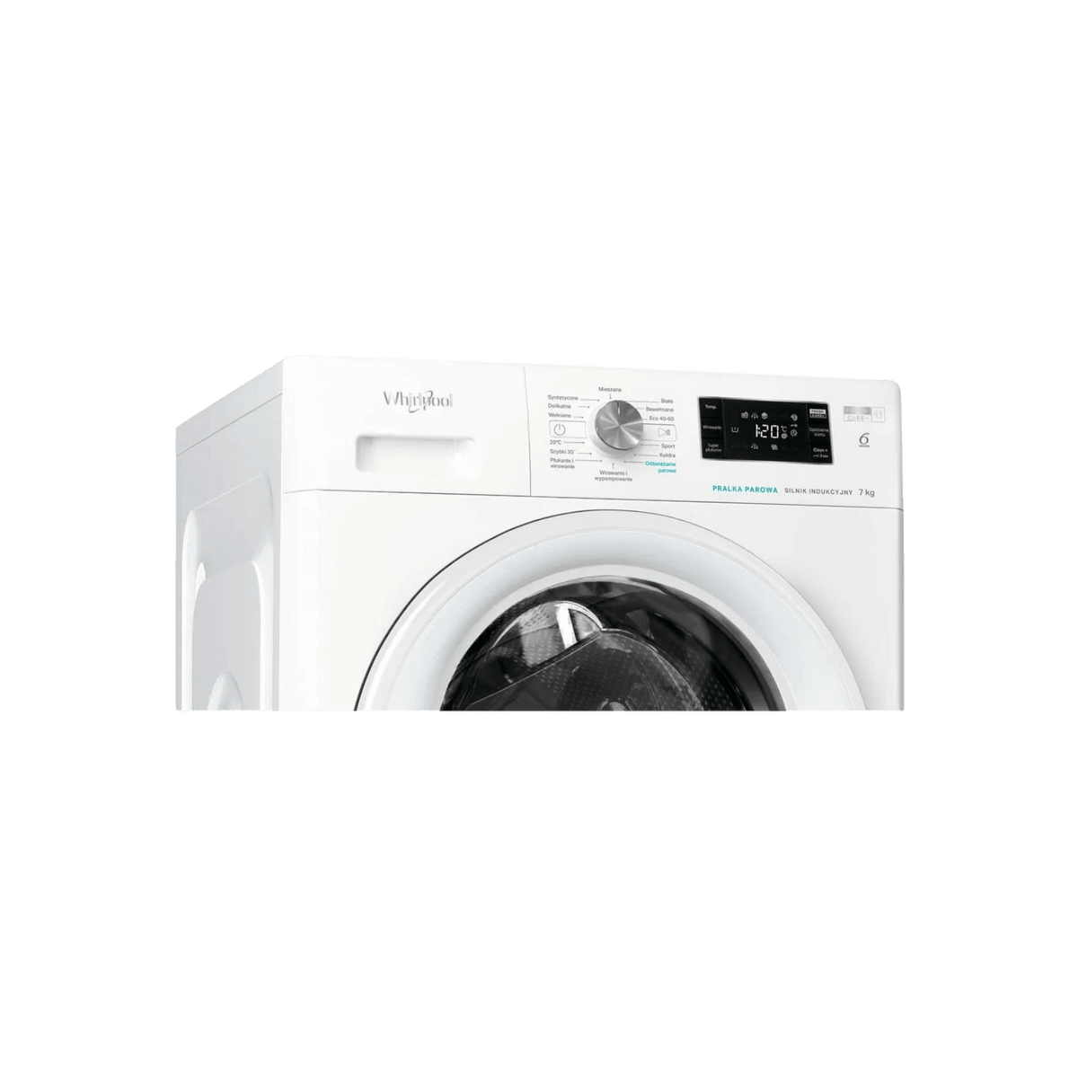 Pralka wolnostojąca Whirlpool FFB 7038 W PL 7kg 1000rpm.