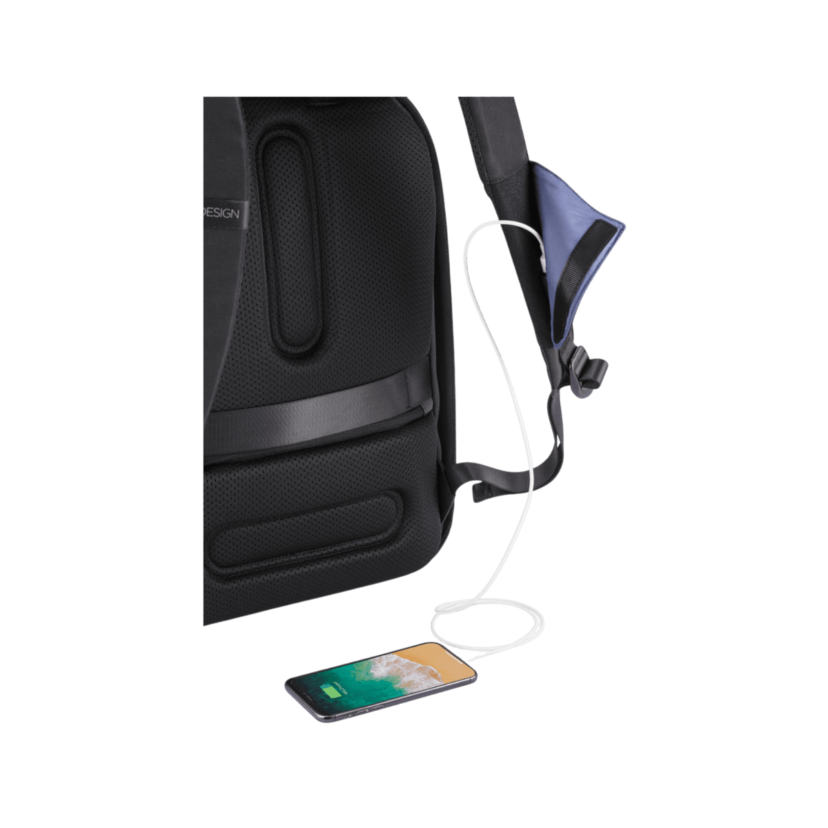 Plecak na laptopa 15,6" antykradzieżowy XD DESIGN Flex Gym Bag Czarny.