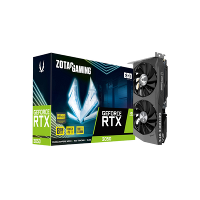 Karta graficzna ZOTAC GAMING GeForce RTX 3050 ECO 8GB GDDR6.