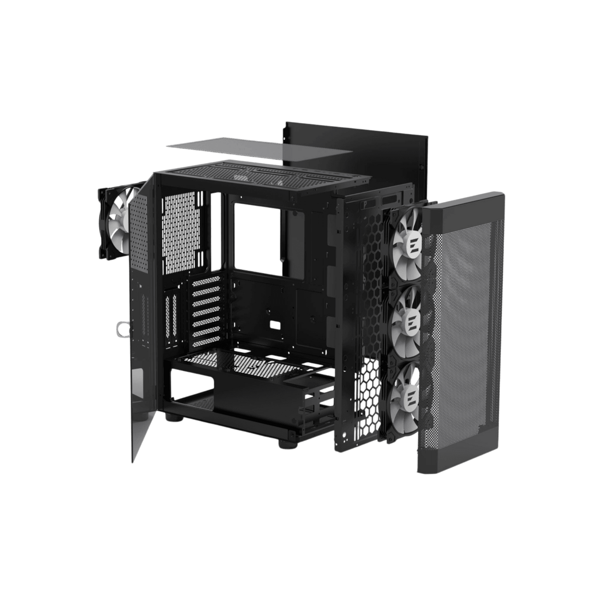 Obudowa Zalman i4 TG RGB Black.