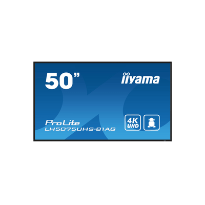 Monitor iiyama ProLite LH5075UHS-B1AG 50" VA 4K UHD.