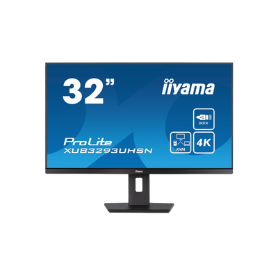 Monitor iiyama ProLite XUB3293UHSN-B5 31,5" IPS 4K UHD.