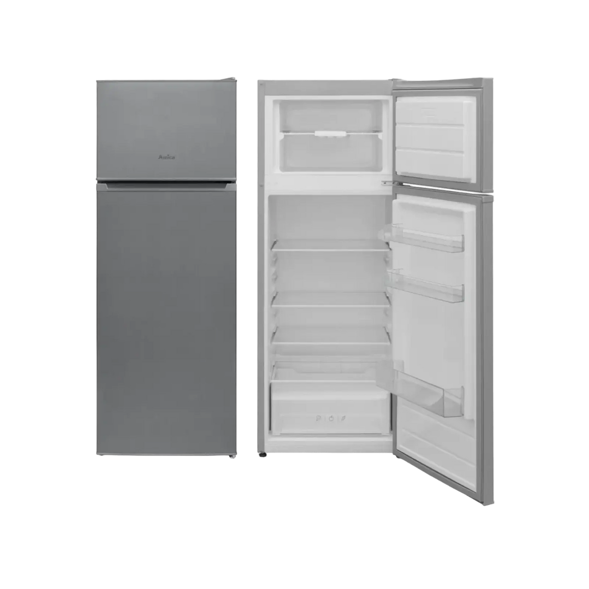 Lodówka wolnostojąca Amica FD2355.4X Slim 145cm.