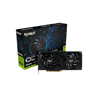 Karta graficzna Palit GeForce RTX 4070 SUPER Dual OC 12GB GDDR6X.