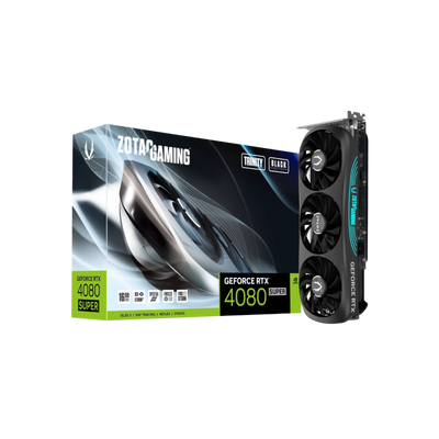 Karta graficzna ZOTAC GAMING GeForce RTX 4080 SUPER Trinity Black 16GB GDDR6X.