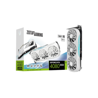 Karta graficzna ZOTAC GAMING GeForce RTX 4080 SUPER Trinity OC White 16GB GDDR6X.