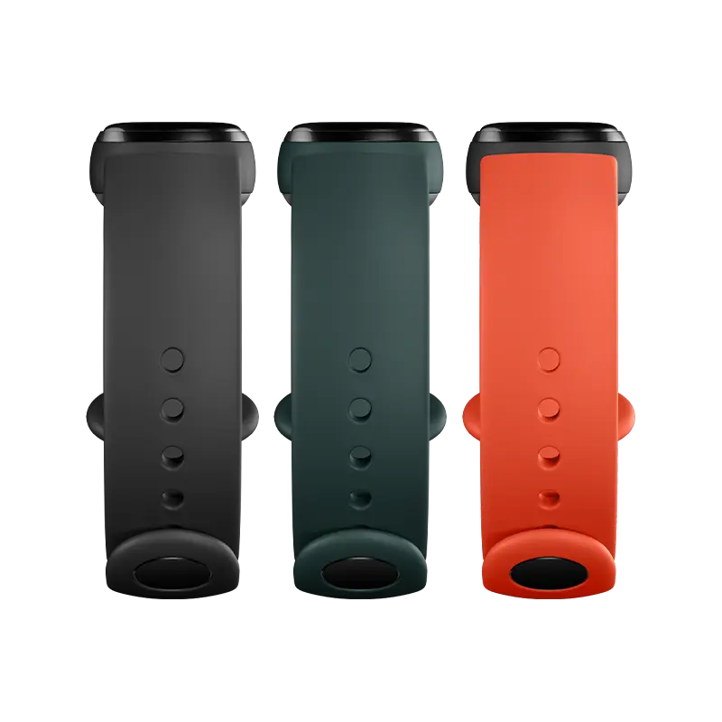 Wymienna opaska Mi Smart Band 5 Strap (3-pack) (Black, Orange, Cyan).