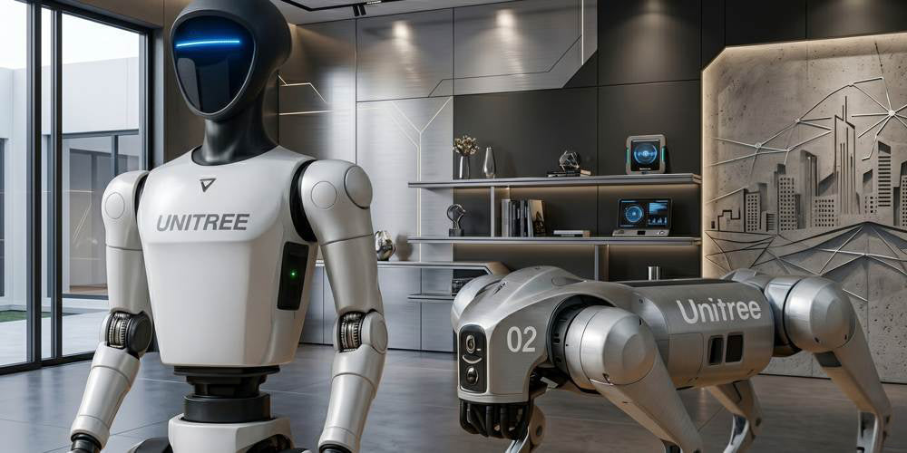 Robot Unitree R1 oraz Go2