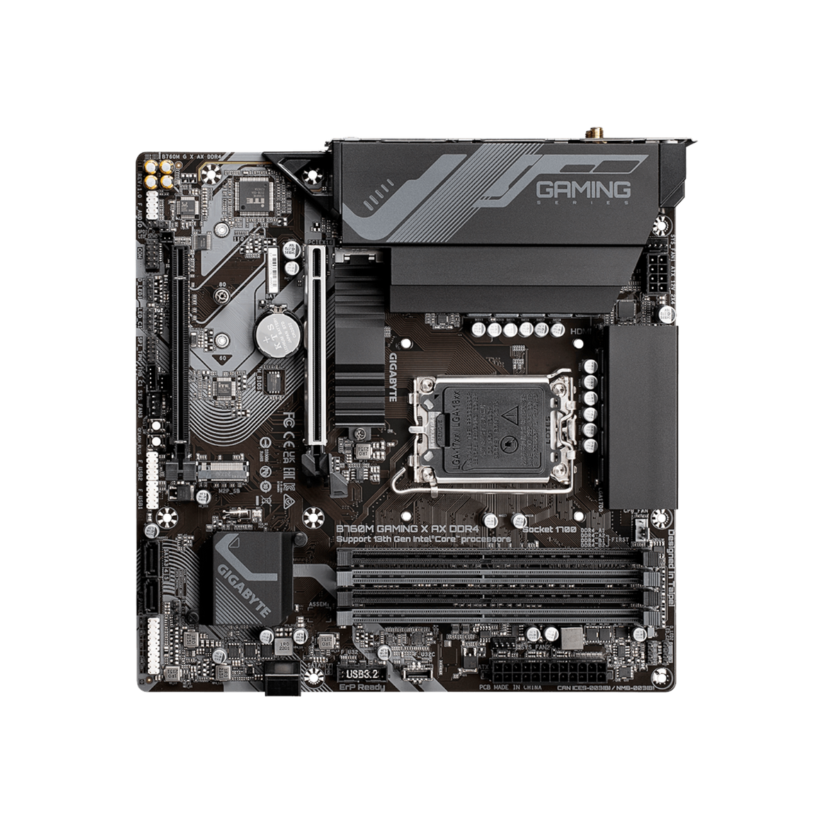 Płyta główna Gigabyte B760M GAMING X AX DDR4.