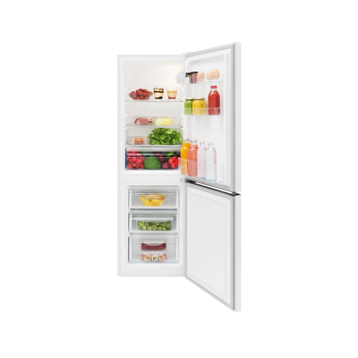 Lodówka wolnostojąca Amica FK200.4(E) Slim 144cm.