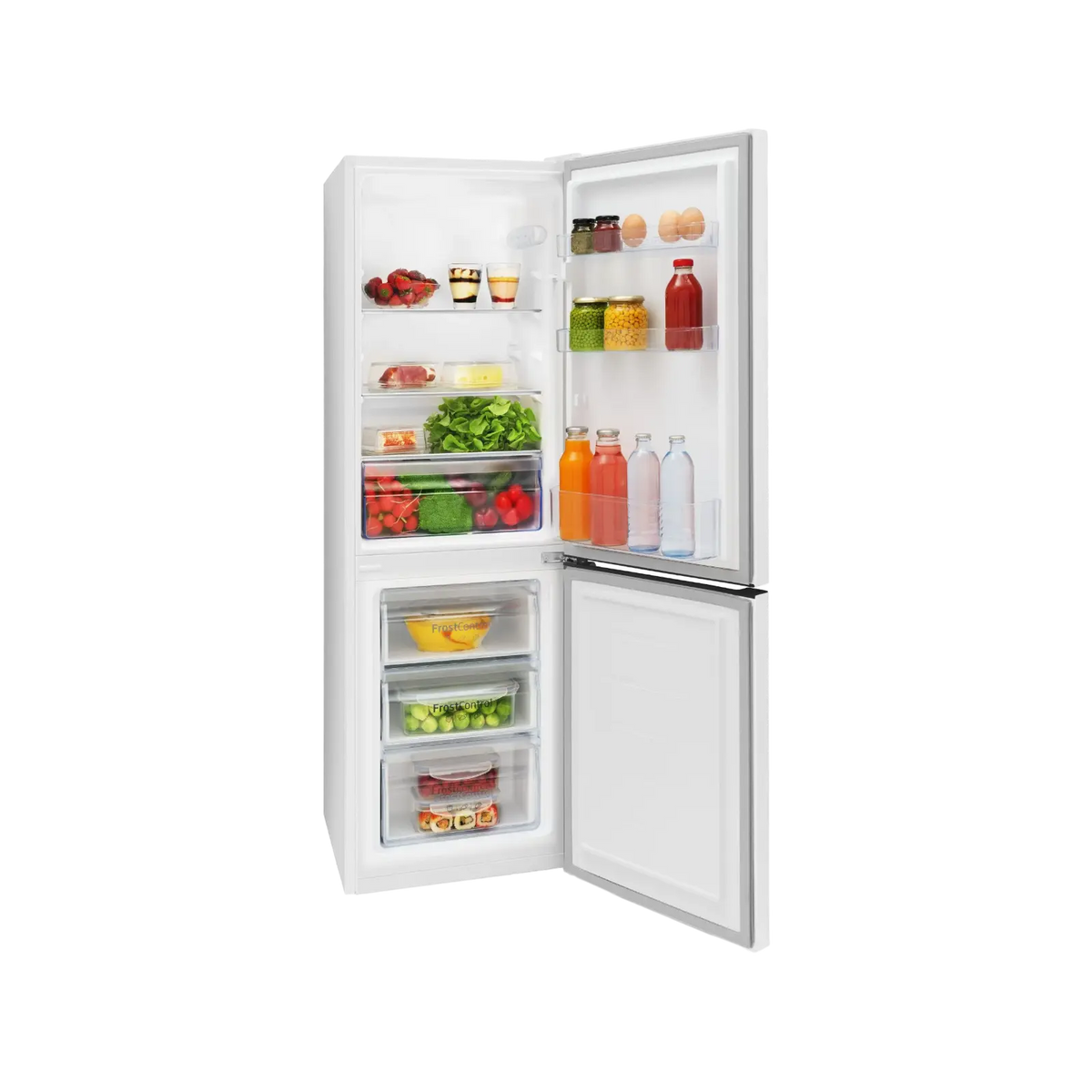 Lodówka wolnostojąca Amica FK200.4(E) Slim 144cm.