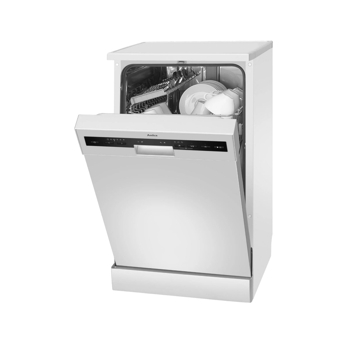 Zmywarka wolnostojąca Amica DFM41E6qWN 45cm.