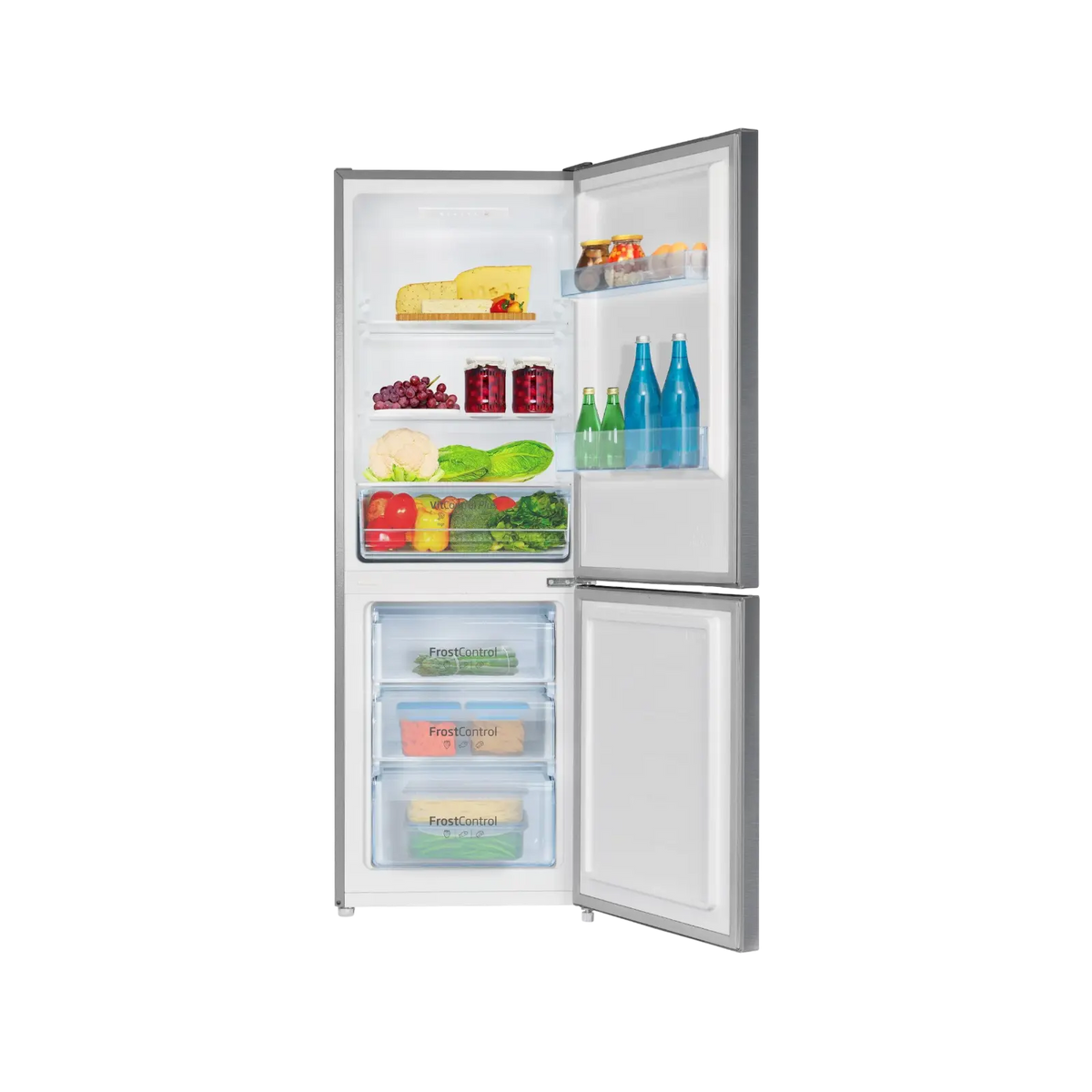 Lodówka wolnostojąca Amica FK2425.4UNTX(E) Slim 159cm.