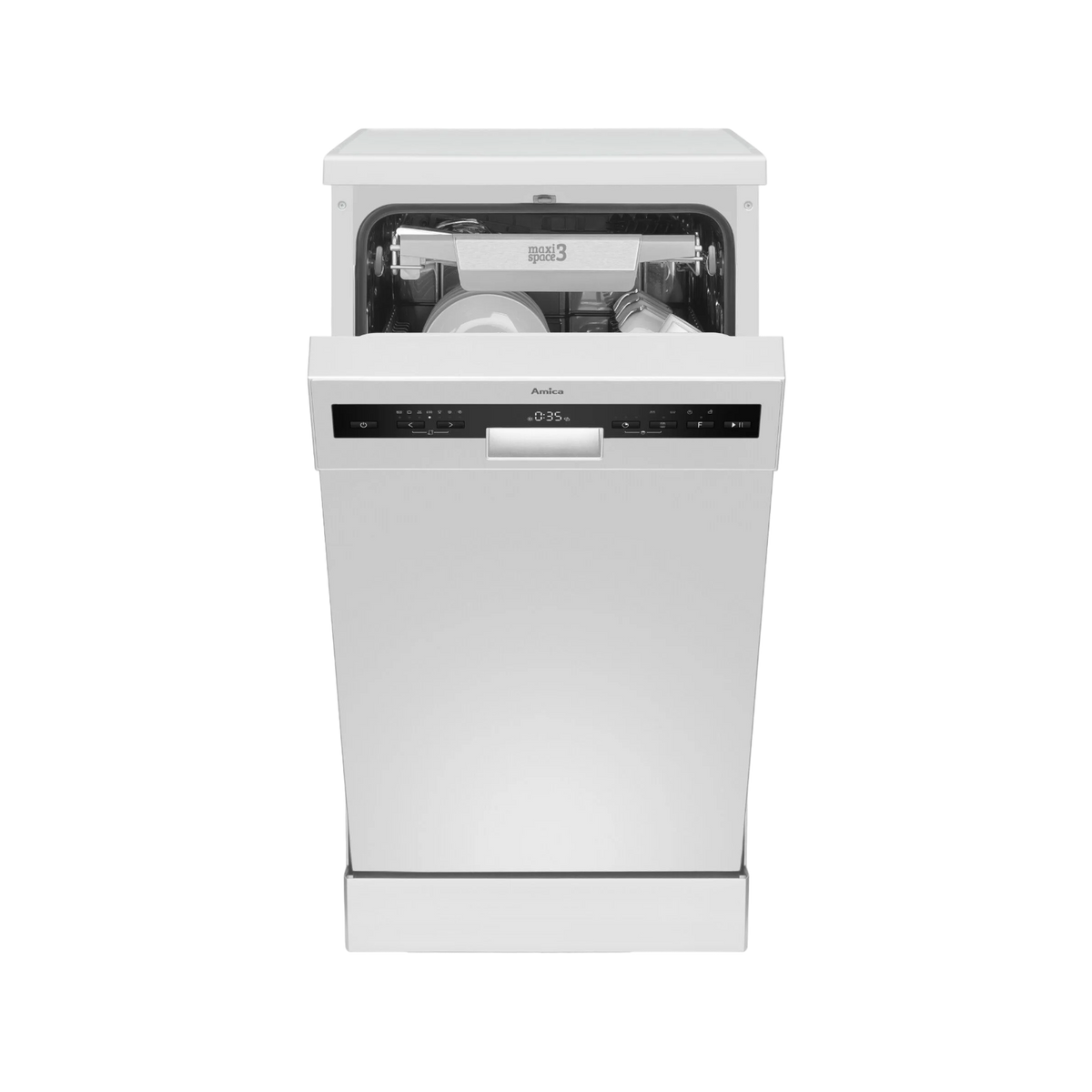 Zmywarka wolnostojąca Amica DFM44C7EOqWH 45cm.