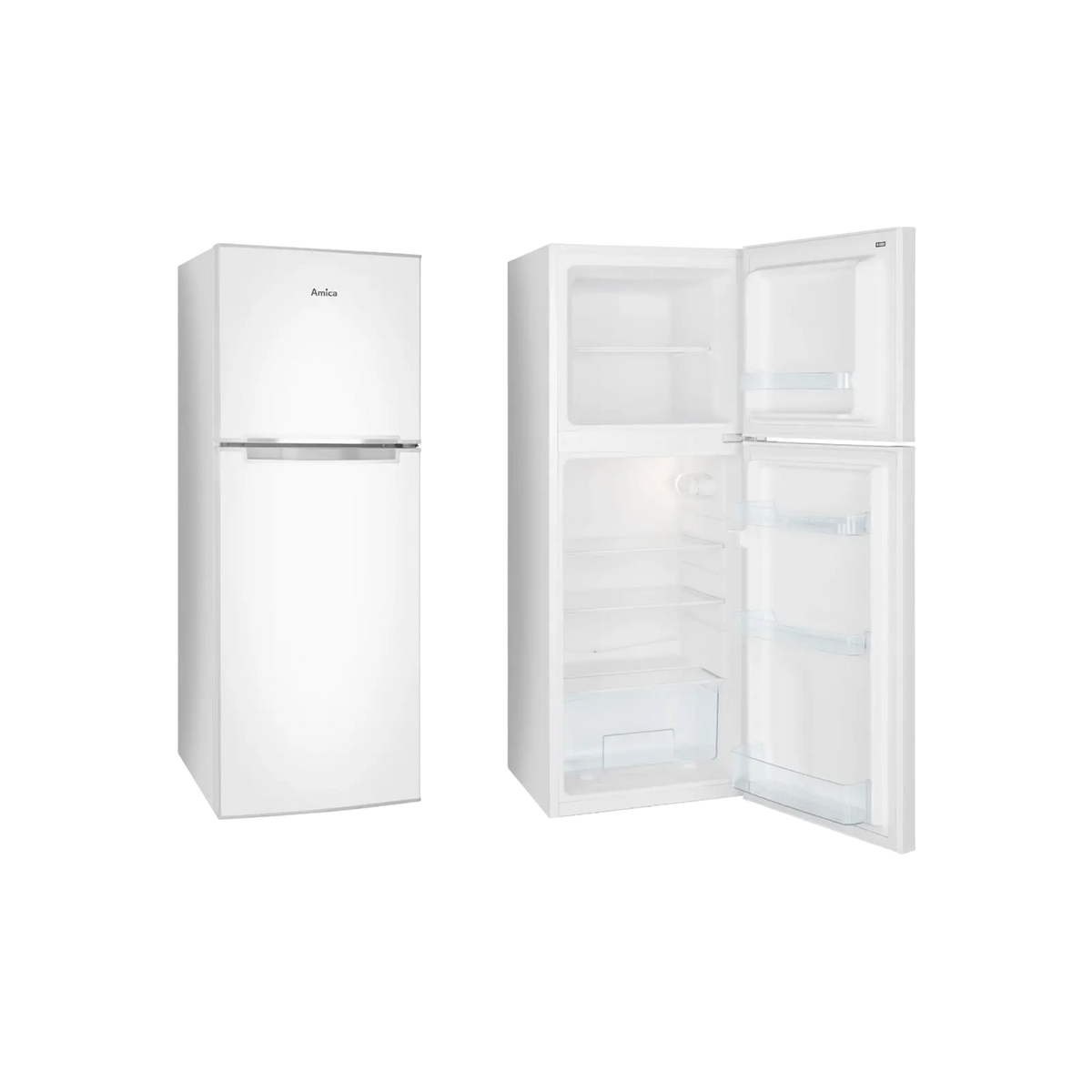 Lodówka wolnostojąca Amica FD207.4(E) Slim 128cm.