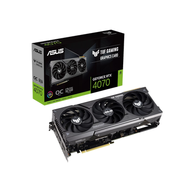 Karta graficzna Asus TUF Gaming GeForce RTX 4070 OC 12GB GDDRX6.