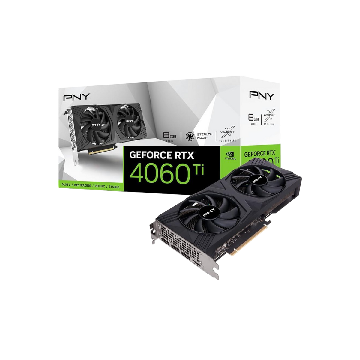 Karta graficzna PNY GeForce RTX 4060 Ti Verto Dual Fan 8GB GDDR6.