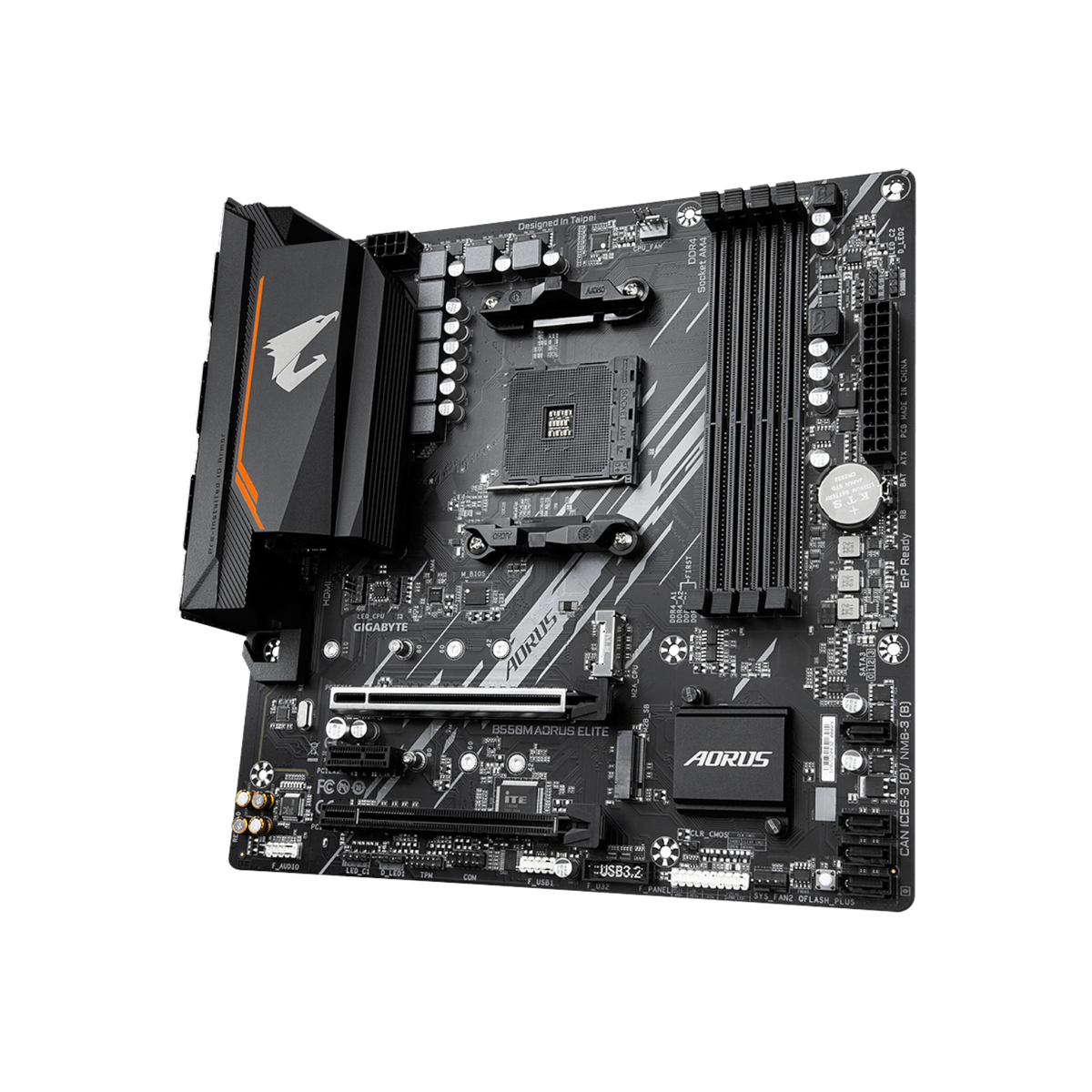 Płyta główna Gigabyte B550M AORUS ELITE.