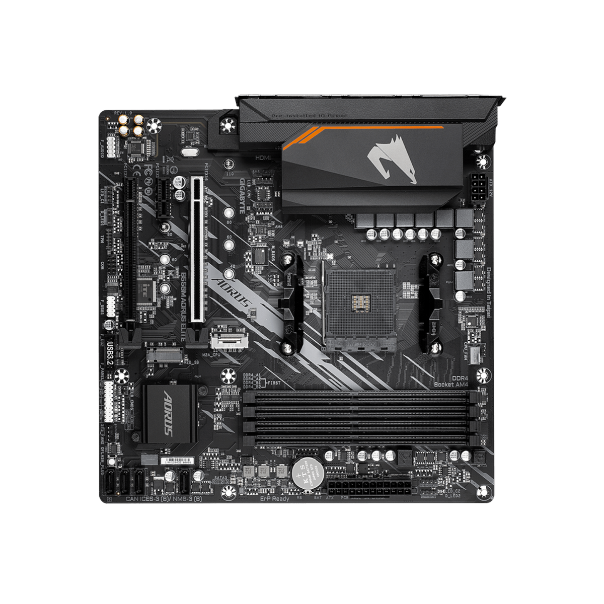 Płyta główna Gigabyte B550M AORUS ELITE.