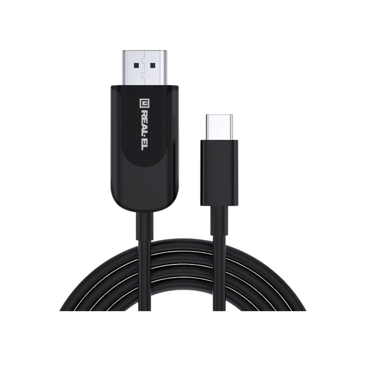 Kabel REAL-EL CHD-180 USB Typu-C na HDMI 4K 60Hz.