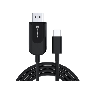 Kabel REAL-EL CHD-180 USB Typu-C na HDMI 4K 60Hz.