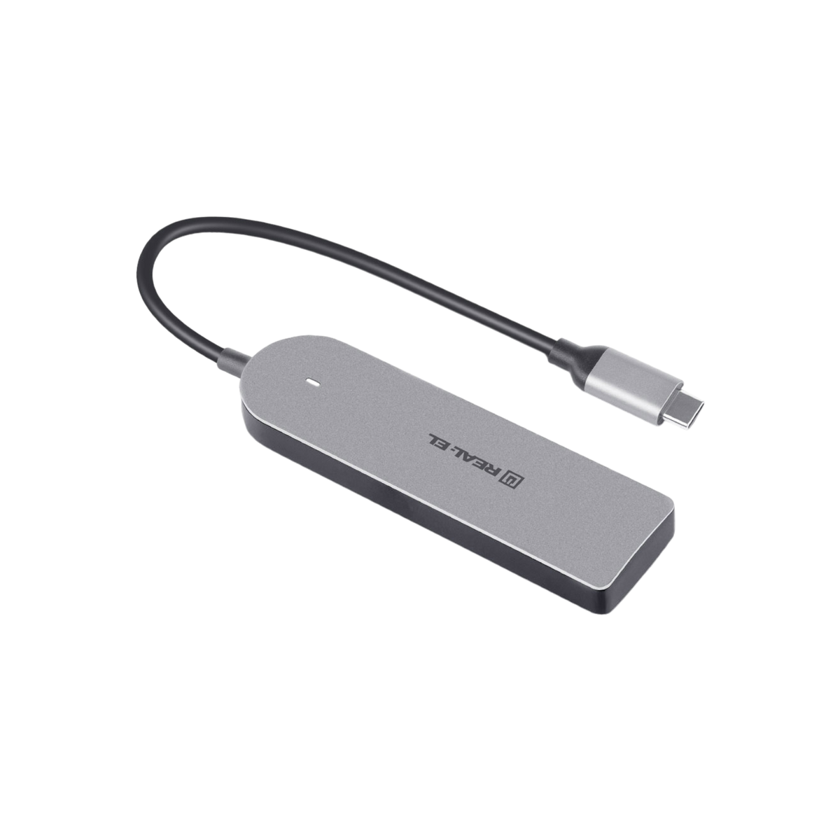Hub USB REAL-EL CQ-415 USB-C USB 3.0.