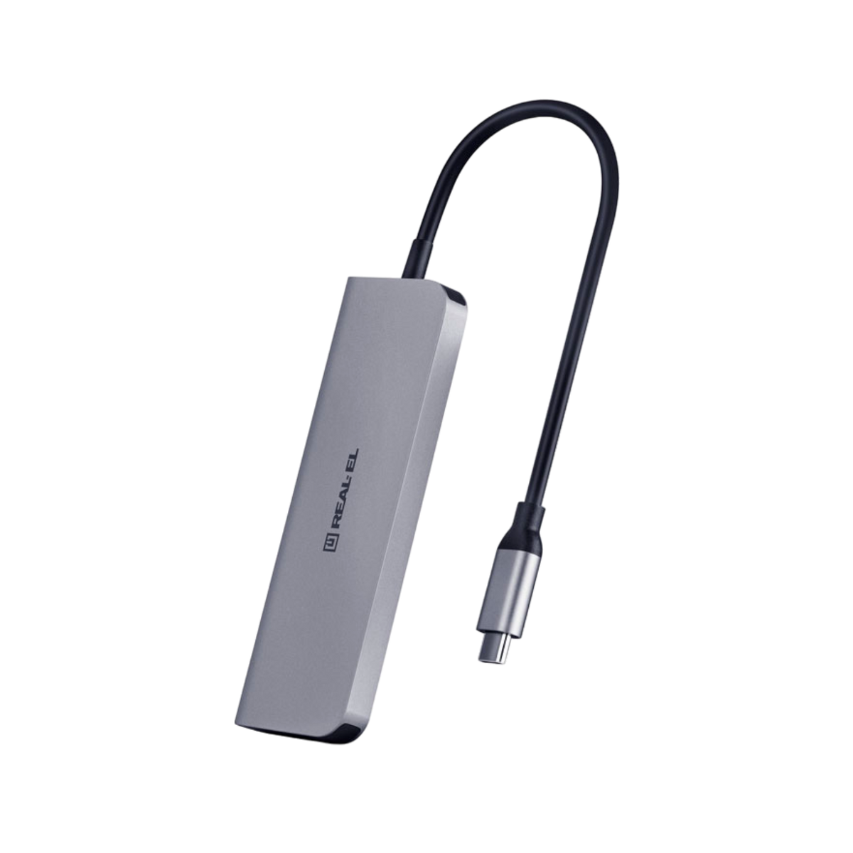 Wielofunkcyjna stacja dokująca REAL-EL CQ-700 USB-C.