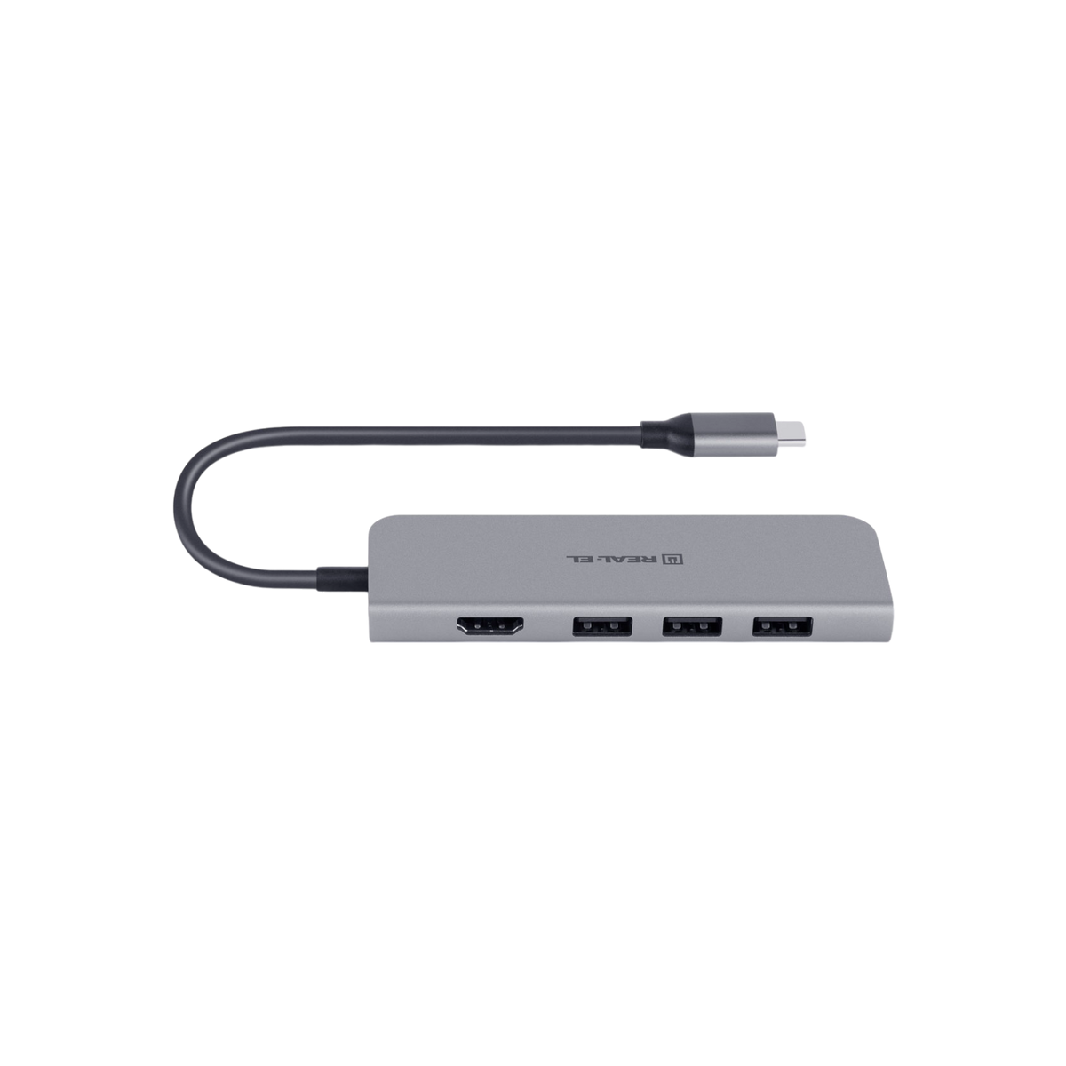 Wielofunkcyjna stacja dokująca REAL-EL CQ-700 USB-C.