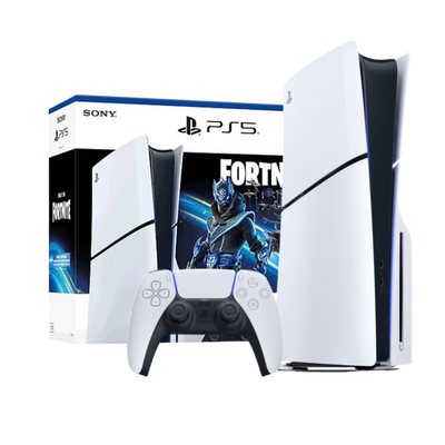 Konsola Sony PlayStation 5 Slim Standard Blu-Ray + Fortnite Cobalt.