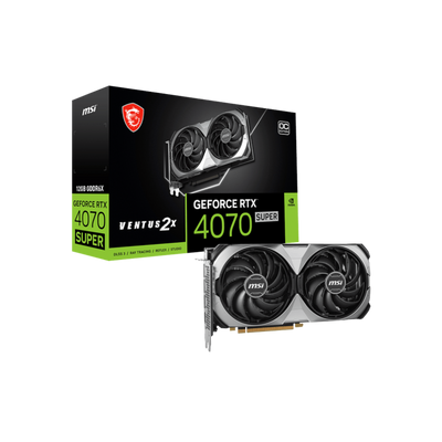Karta graficzna MSI GeForce RTX 4070 SUPER VENTUS 2X OC 12GB GDDRX6.