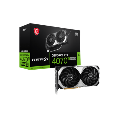 Karta graficzna MSI GeForce RTX 4070 Ti SUPER VENTUS 2X OC 16G GDDRX6.