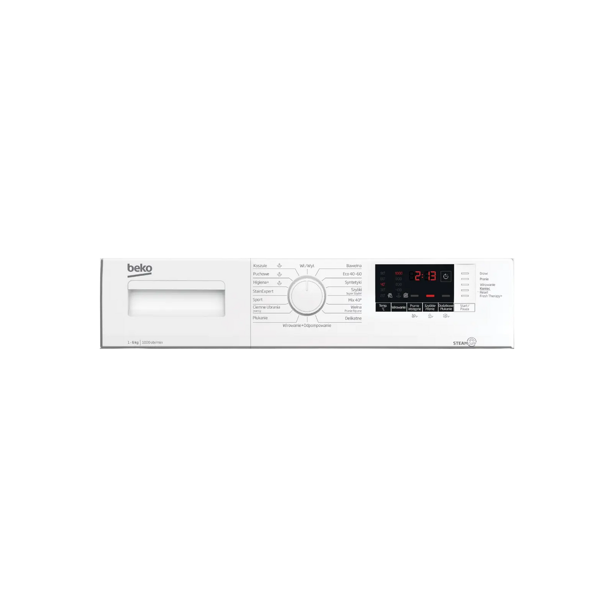 Pralka wolnostojąca Beko WUE6512WWE Slim 6kg 1000rpm.