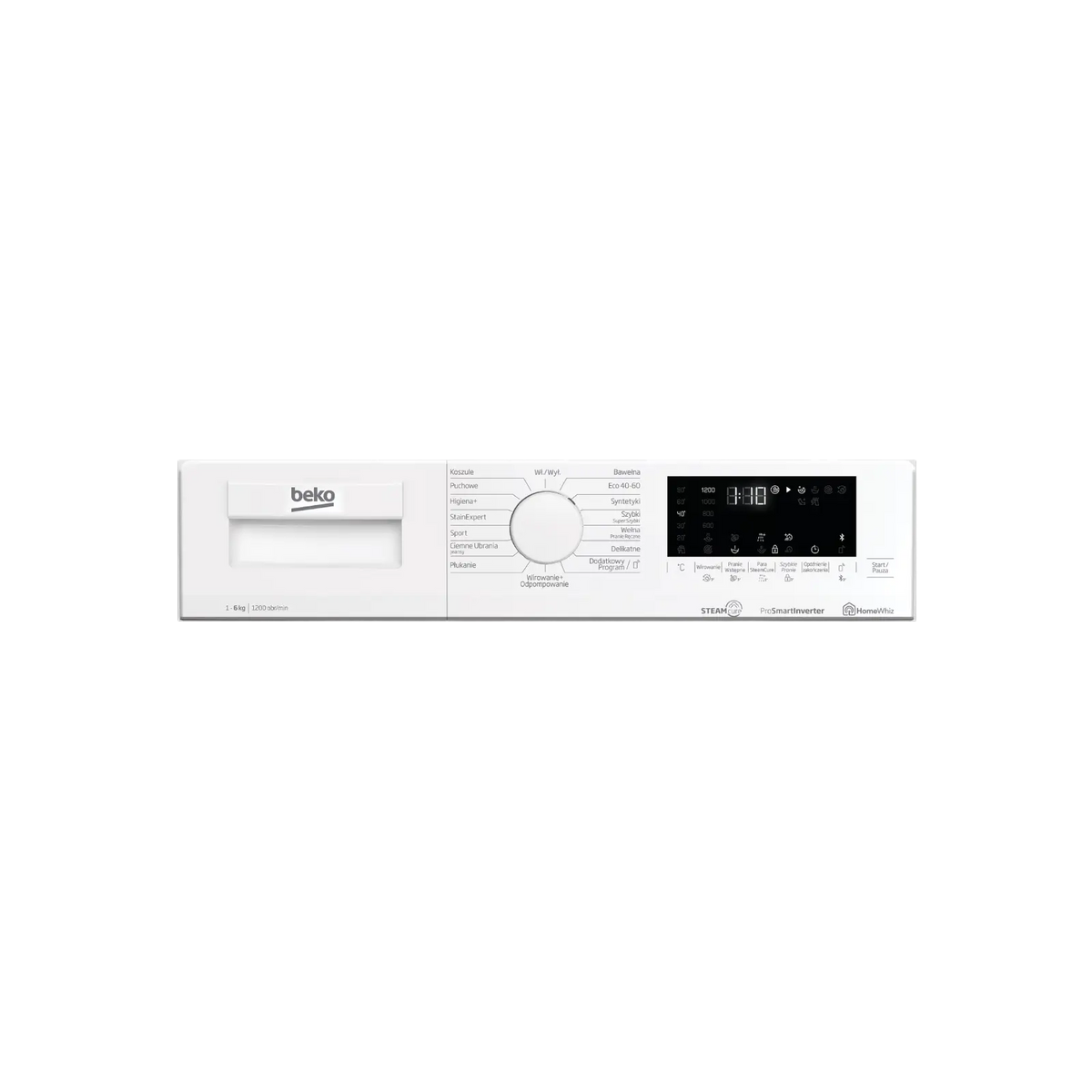 Pralka wolnostojąca Beko WUE6624XWWS 6kg 1200rpm.