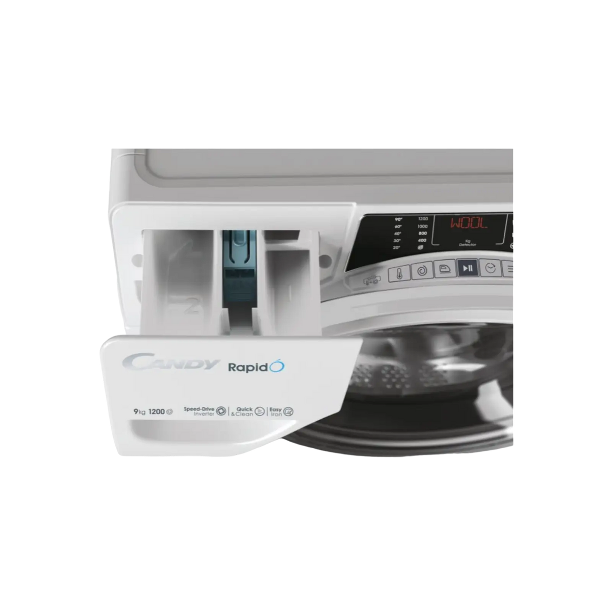 Pralka wolnostojąca Candy RO 1294DWMT/1-S 9kg 1200rpm.