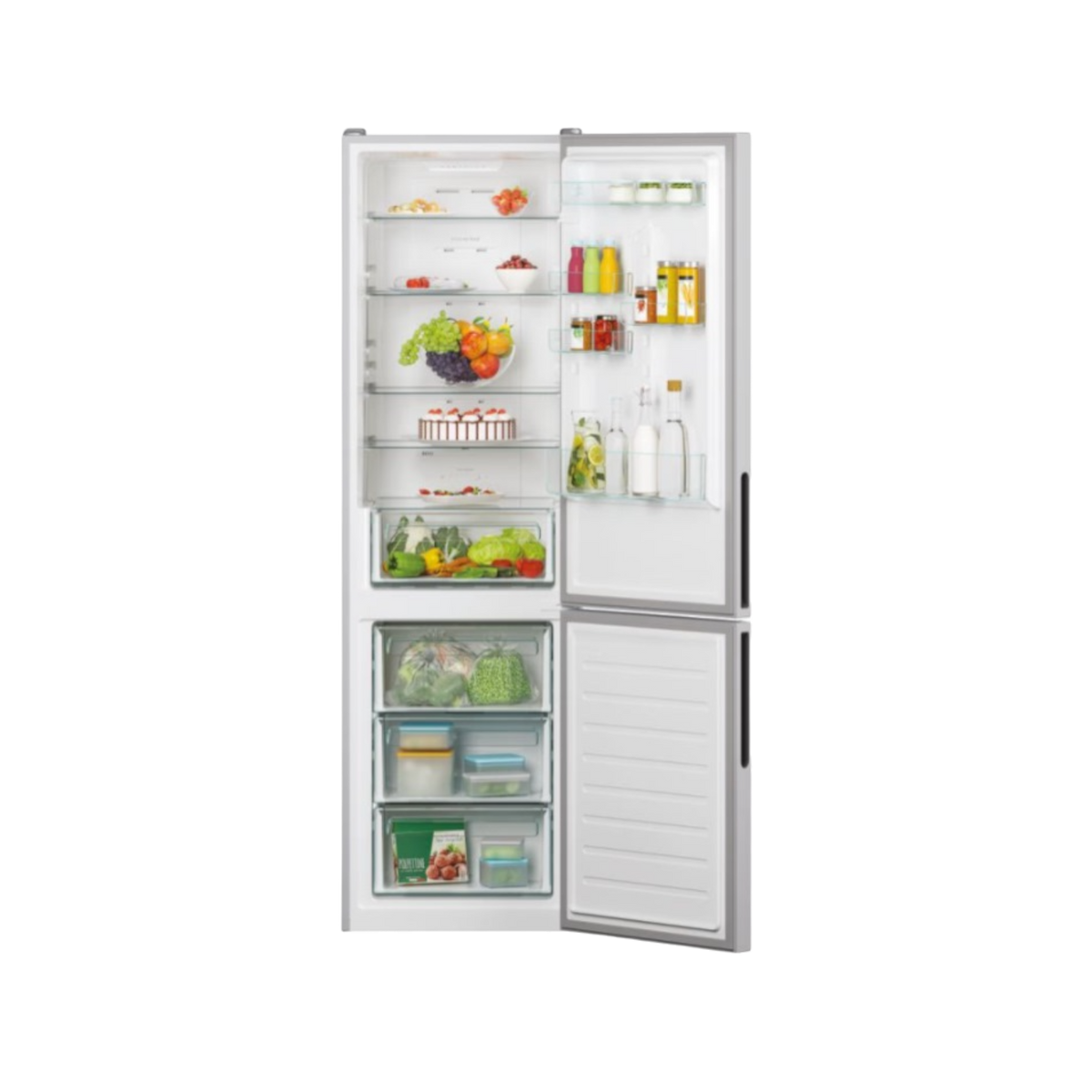 Lodówka wolnostojąca Candy CCE3T620FS No Frost 200cm.