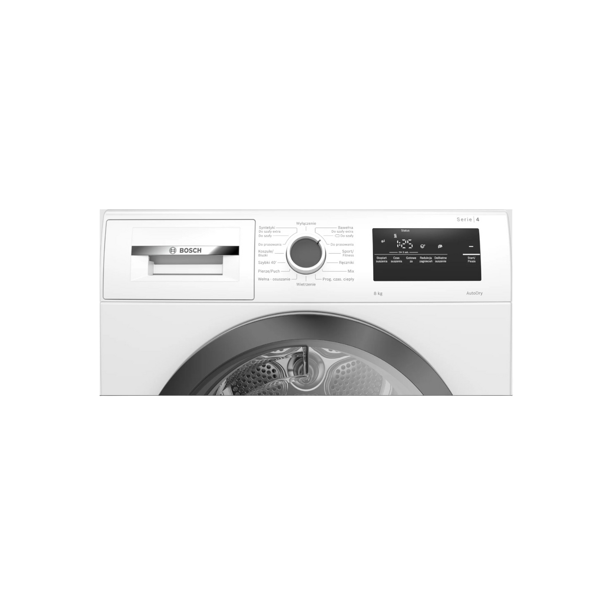Suszarka wolnostojąca Bosch WTH85V2KPL 8kg.