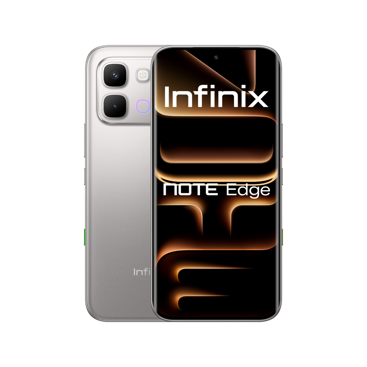 Smartfon Infinix NOTE Edge 5G Lunar Titanium Przednia i tylna obudowa