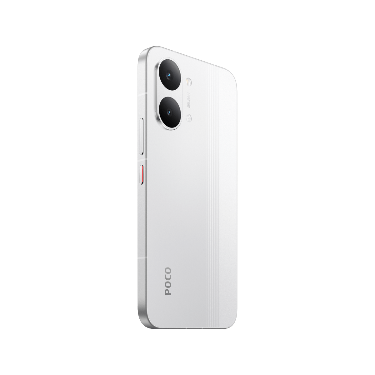 Smartfon POCO X8 Pro Max Biały Tylny lewy bok