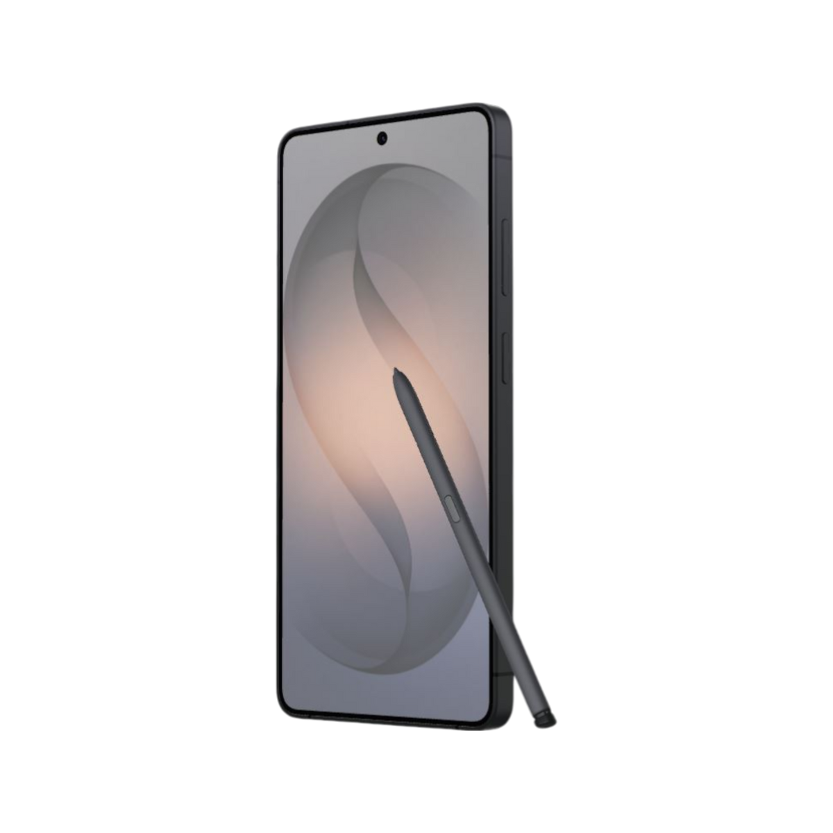 Smartfon Samsung Galaxy S26 Ultra 5G Czarny Przedni, prawy bok