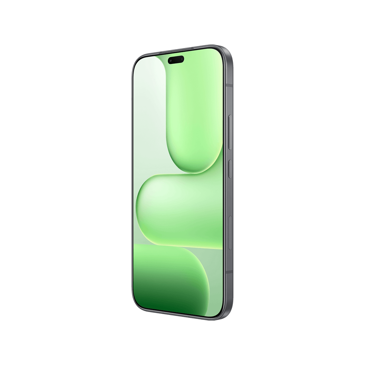 Smartfon HONOR 600 Lite Black Prawy, przedni bok