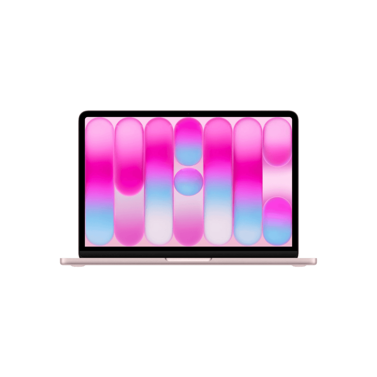 Laptop Apple MacBook Neo Różowy Przednia obudowa