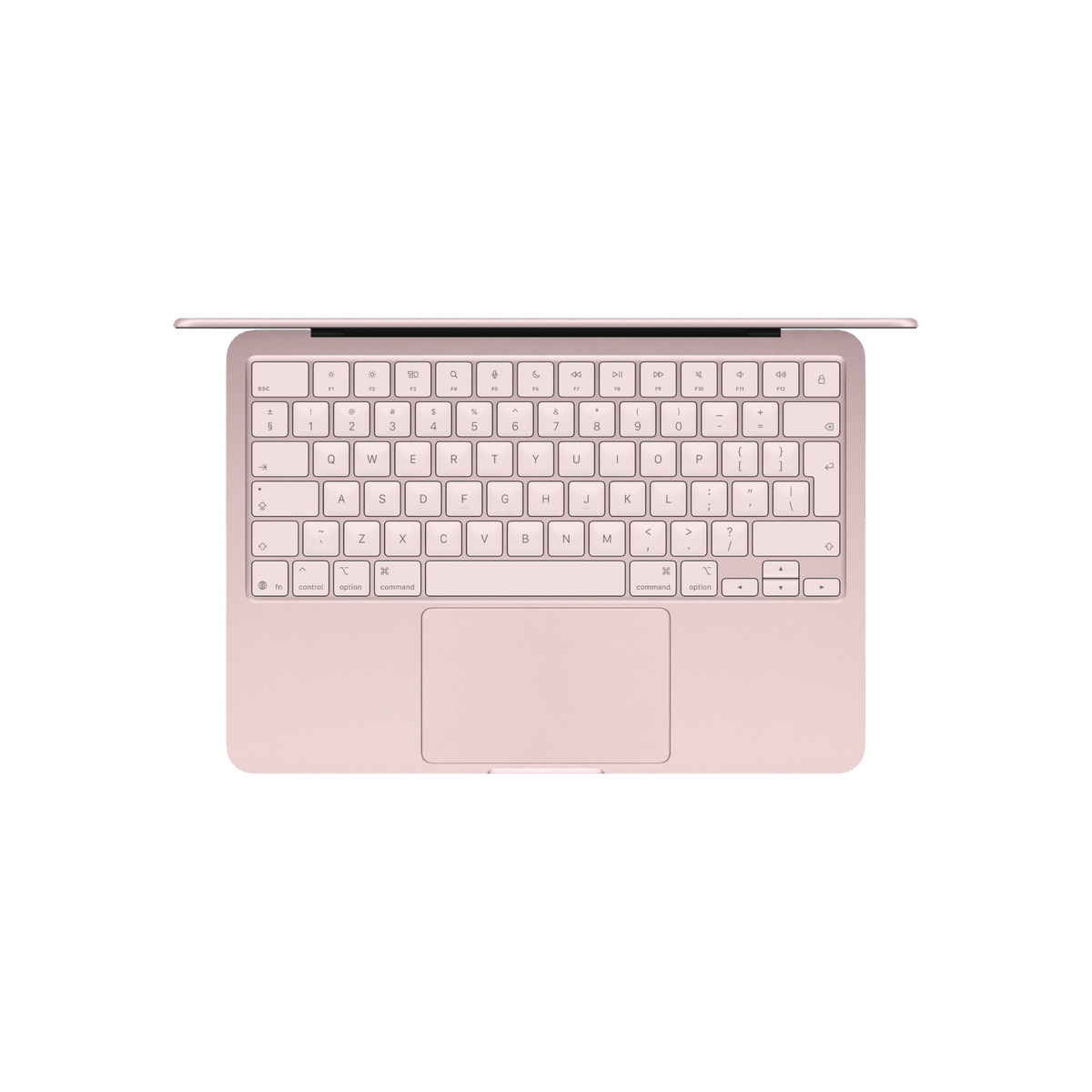 Laptop Apple MacBook Neo Różowy Klawiatura